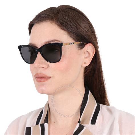 Burberry Clare Grey Butterfly Ladies Sunglasses BE4308 385387 